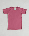 Dark pink T's short sleeve