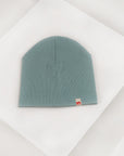 mint double rib cotton hat