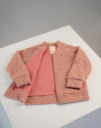 Teddy jacket pink