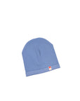 Blue single rib cotton hat
