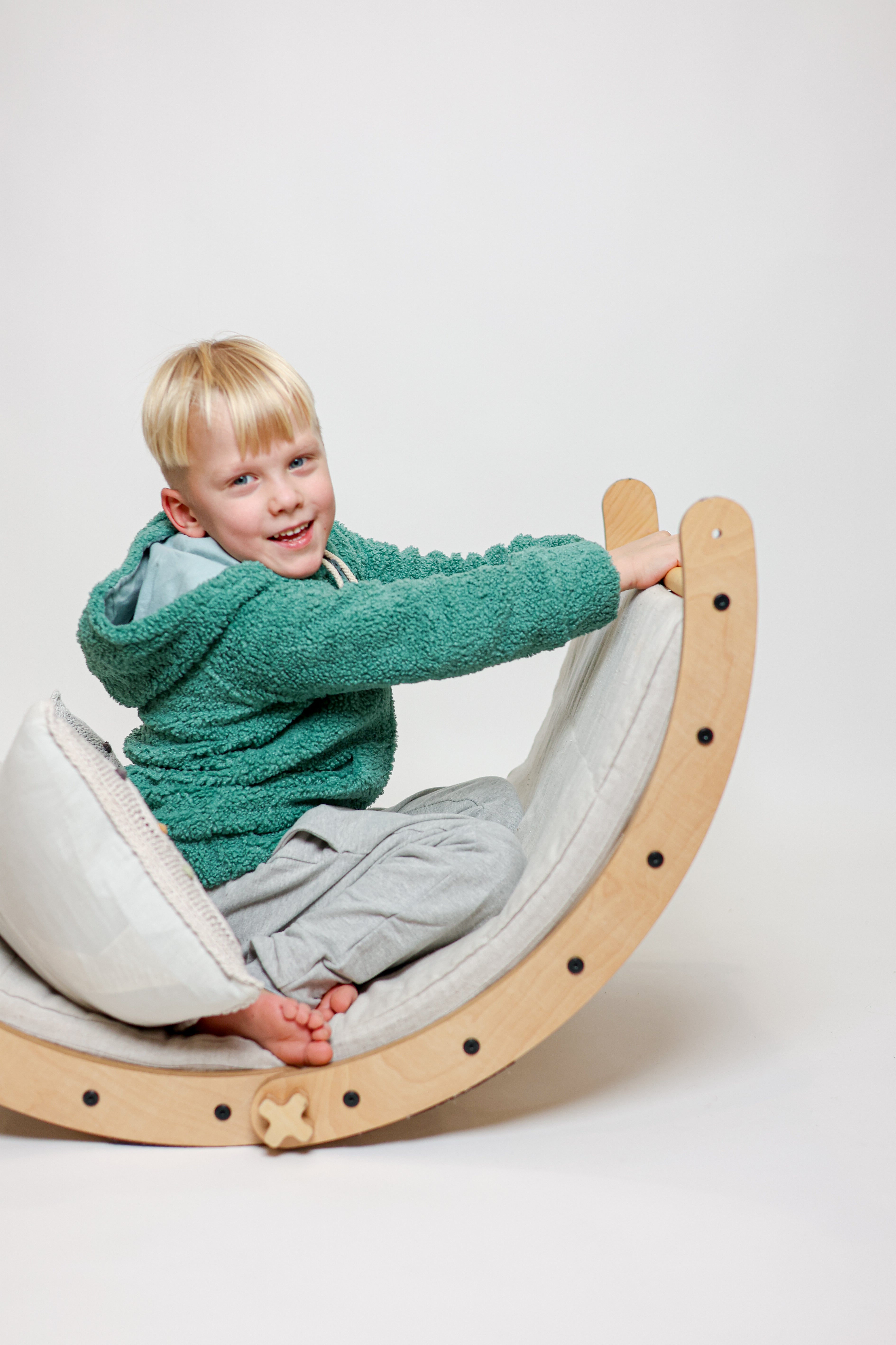 Teddy jacket with pockets