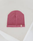 dark pink hat