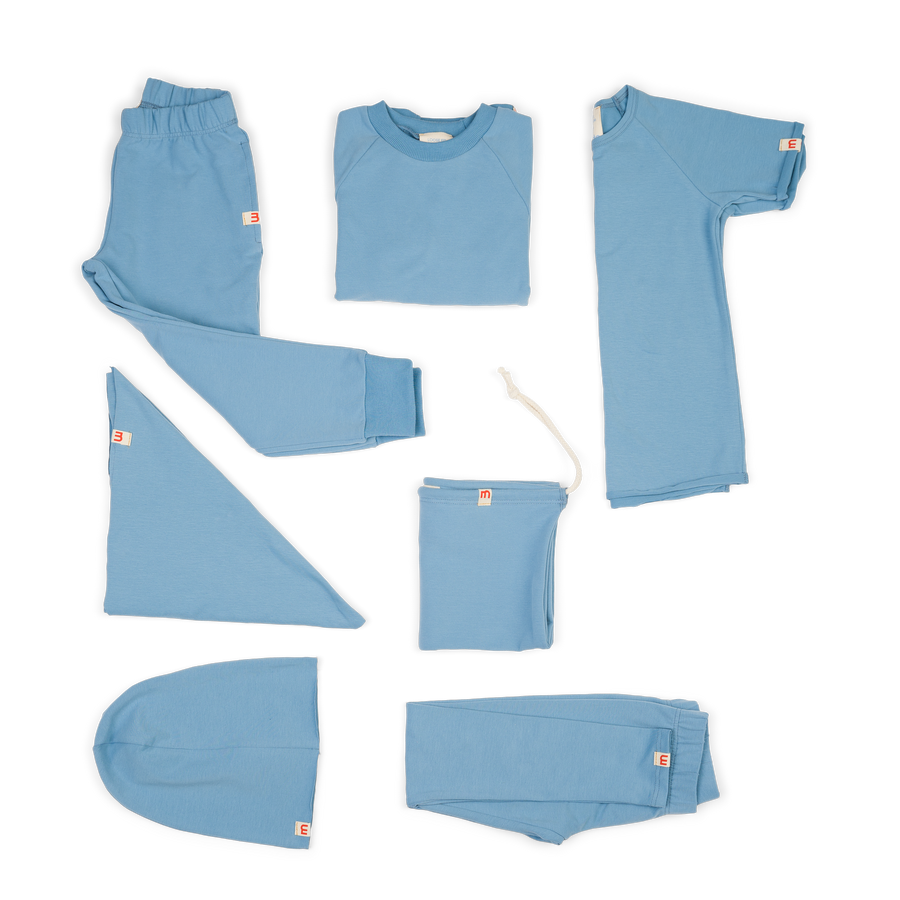 Blue kit of 6