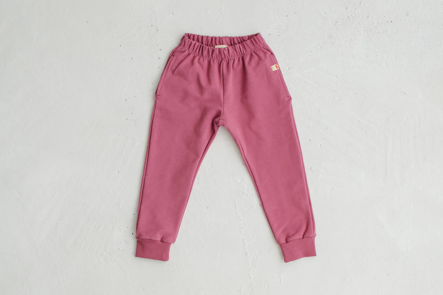 Dark pink pants
